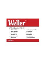Weller wsd 161 Operating Instructions Manual