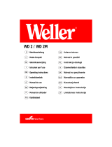 Weller WD 2 Kullanım kılavuzu