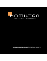 Hamilton 251.274 General Instruction Manual