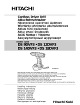 Hitachi DS18DVF3 Handling Instructions Manual
