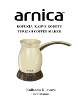 Arnica Köpüklü Kullanım kılavuzu