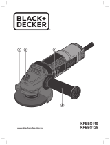 Black & Decker KFBEG125 Kullanım kılavuzu