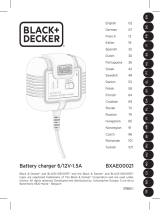 Black & Decker BXAE00021 Kullanım kılavuzu