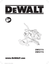 DeWalt DWS773 Kullanım kılavuzu