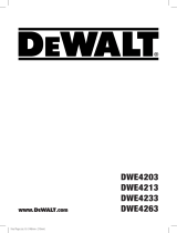 DeWalt DWE4203 Kullanım kılavuzu