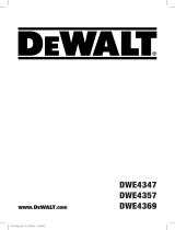 DeWalt DWE4347 Kullanım kılavuzu