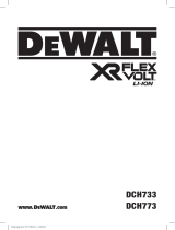 DeWalt DCH773 Kullanım kılavuzu