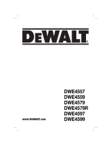 DeWalt DWE4597 Kullanım kılavuzu
