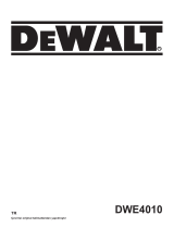 DeWalt DWE4010 Kullanım kılavuzu