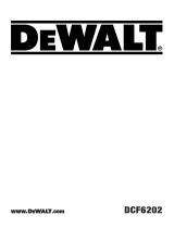 DeWalt DCF6202 Kullanım kılavuzu