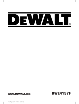 DeWalt DWE4157F Kullanım kılavuzu