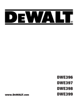 DeWalt DWE398 Kullanım kılavuzu