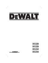 DeWalt DC 234 El kitabı
