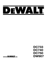 DeWalt DC740 Kullanım kılavuzu