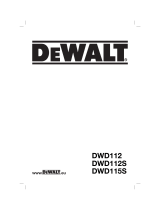 DeWalt DWD112 Kullanım kılavuzu