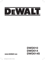 DeWalt DWD014 Kullanım kılavuzu