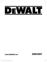 DeWalt DWE4997 Kullanım kılavuzu