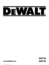 DeWalt DW739 Kullanım kılavuzu