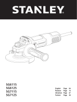 Stanley SG6115 Kullanım kılavuzu