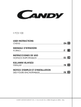 Candy FCS 100 W/E Kullanım kılavuzu