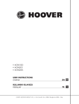 Hoover HON100X/E Kullanım kılavuzu