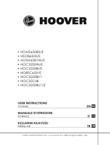 Hoover HOSM6581IN/E Kullanım kılavuzu