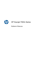 HP ScanJet Enterprise 7000n Document Capture Workstation series Kullanım kılavuzu