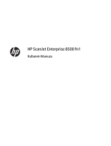 HP Digital Sender Flow 8500 fn1 Document Capture Workstation series Kullanici rehberi