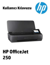 HP OfficeJet 250 Mobile All-in-One Printer series Kullanici rehberi