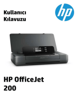 HP OfficeJet 200 Mobile Printer series Kullanici rehberi