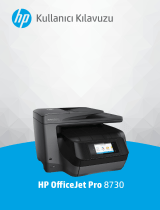 HP OfficeJet Pro 8730 Mono Printer series Kullanici rehberi