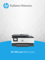 HP OfficeJet 8020 All-in-One Printer series Kullanici rehberi