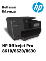 HP Officejet Pro 8610 e-All-in-One Printer series Kullanici rehberi