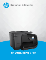 HP OfficeJet Pro 8710 All-in-One Printer series Kullanici rehberi