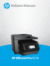 HP OfficeJet Pro 8720 All-in-One Printer series Kullanici rehberi