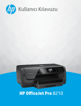 HP OfficeJet Pro 8210 Printer series Kullanici rehberi