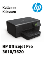 HP Officejet Pro 3620 Black & White e-All-in-One Printer series Kullanici rehberi