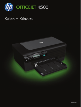 HP Officejet 4500 All-in-One Printer Series - G510 Kullanici rehberi