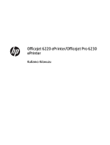 HP OfficeJet Pro 6230 ePrinter series Kullanici rehberi