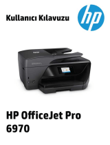 HP OfficeJet Pro 6970 All-in-One Printer series Kullanici rehberi