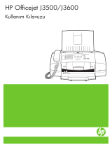 HP Officejet J3500 All-in-One Printer series Kullanici rehberi
