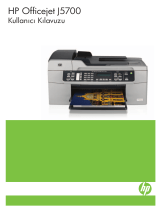 HP Officejet J5700 All-in-One Printer series Kullanici rehberi