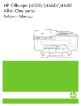 HP Officejet J4500/J4600 All-in-One Printer series Kullanici rehberi