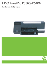HP Officejet Pro K5400 Printer series Kullanici rehberi
