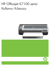 HP Officejet K7100 Color Printer series Kullanici rehberi