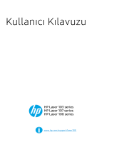 HP Laser 107a Kullanici rehberi