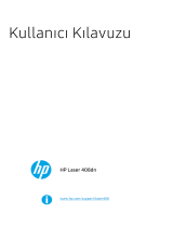 HP Laser 408dn Printer Kullanici rehberi