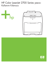 HP Color LaserJet 2700 Printer series Kullanici rehberi