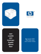 HP LaserJet 2300 Printer series Hızlı başlangıç ​​Kılavuzu