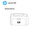 HP LaserJet 1020 Printer series Kullanım kılavuzu